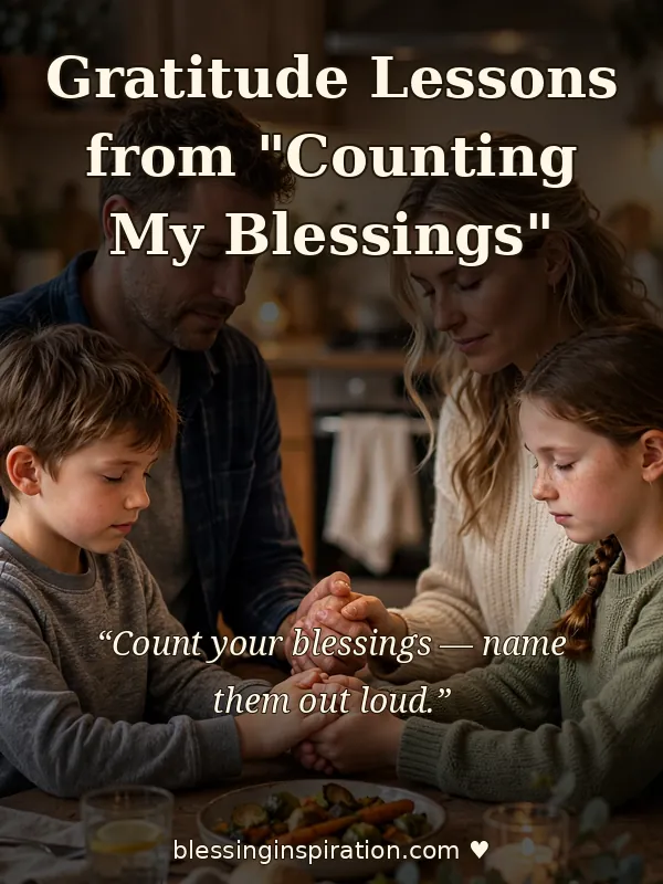Gratitude Lessons from Counting My Blessings