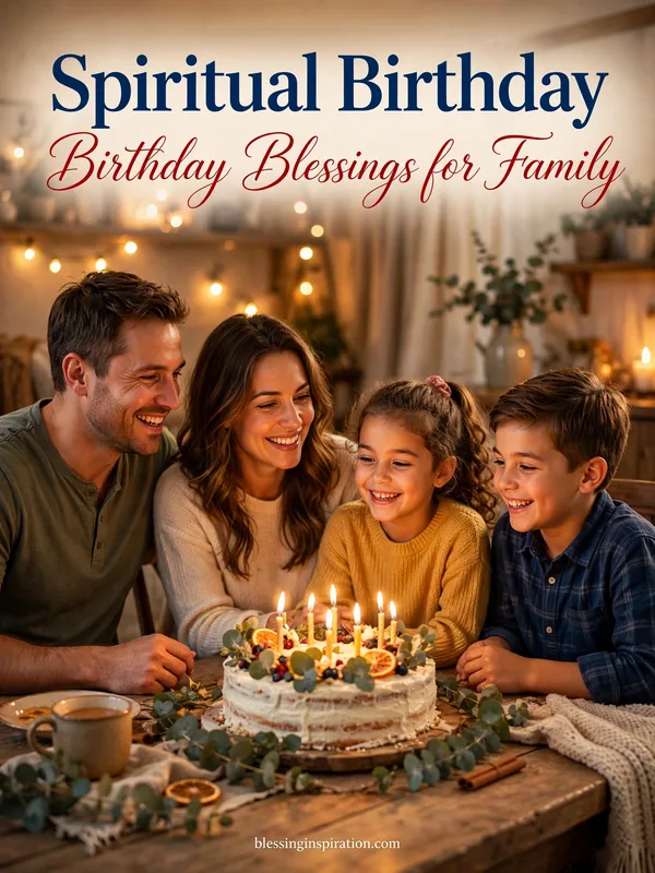 Spiritual Birthday Blessings for Family