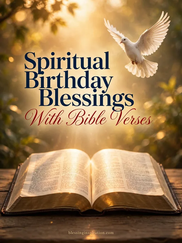 Spiritual Happy Birthday Blessings With Bible Verses