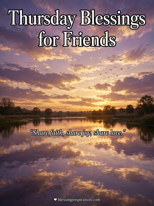 Thursday Blessings for Friends