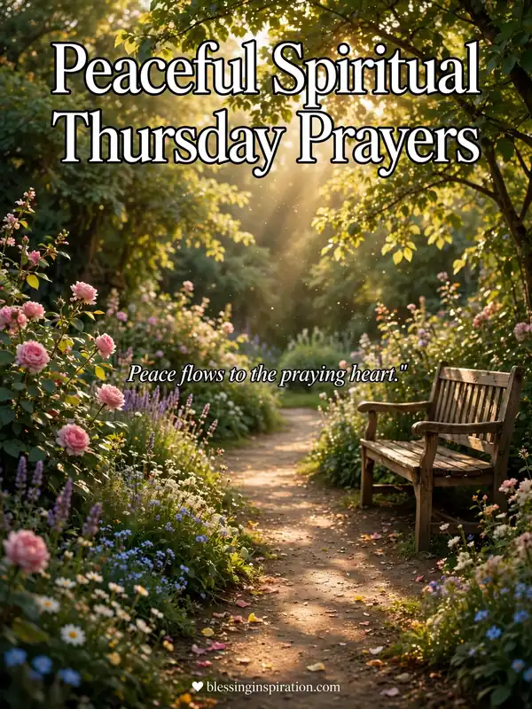 Peaceful Spiritual Thursday Prayers