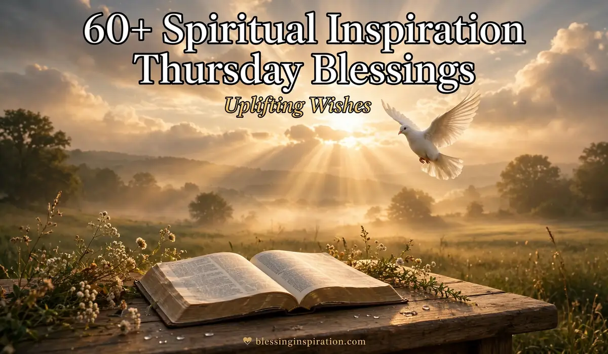 60+ Spiritual Inspiration Thursday Blessings: Uplifting Wishes