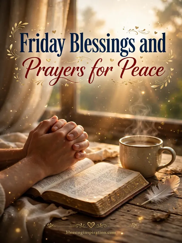 Friday Blessings and Prayers for Peace