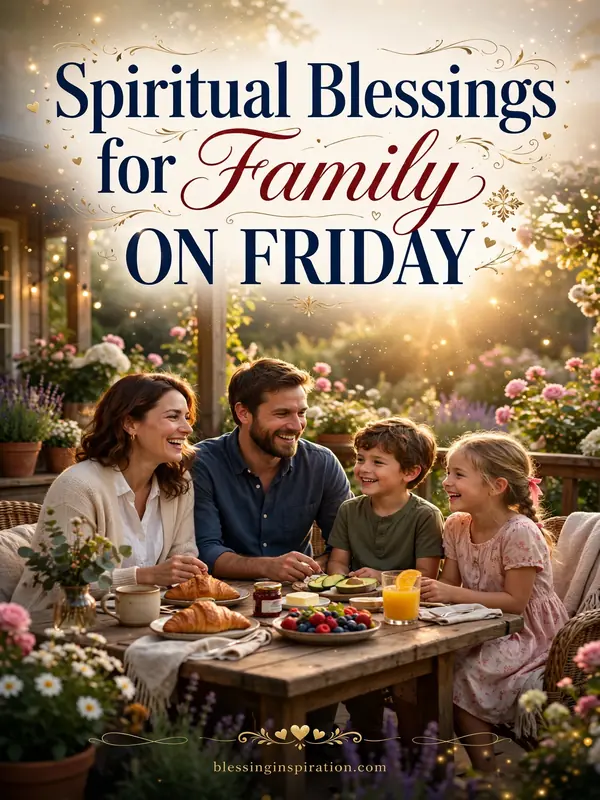 Spiritual Blessings for Family on Friday