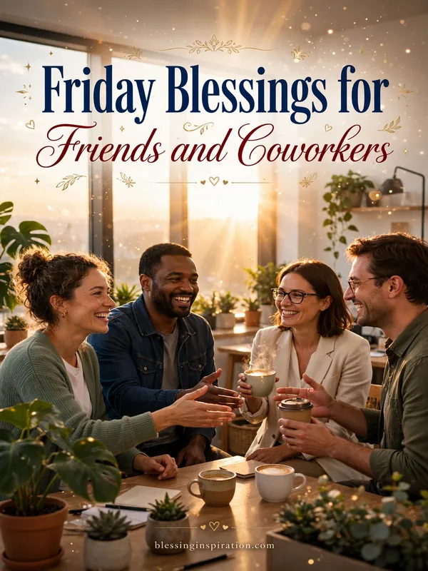 Friday Blessings for Friends and Coworkers