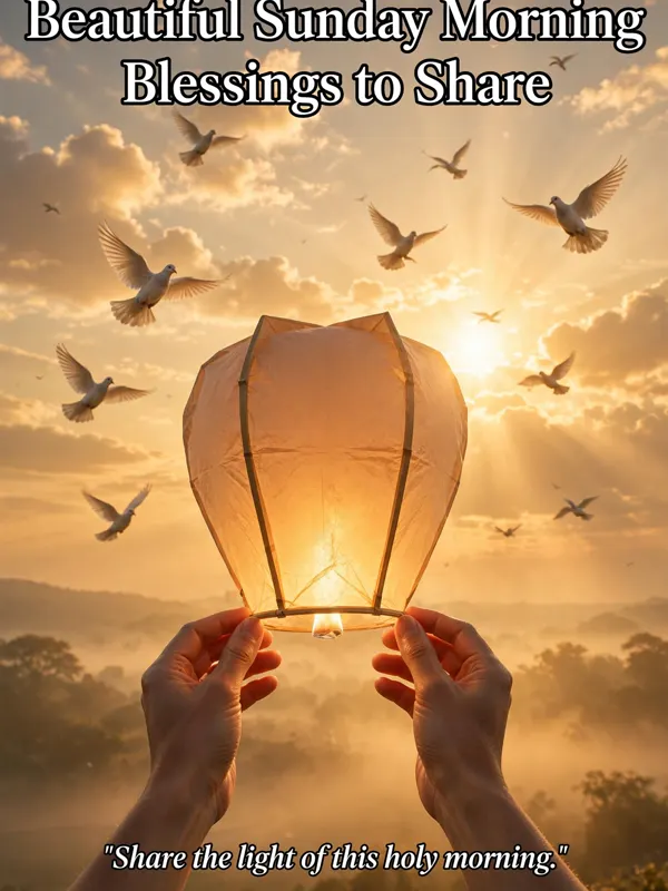 Beautiful Sunday Morning Blessings to Share