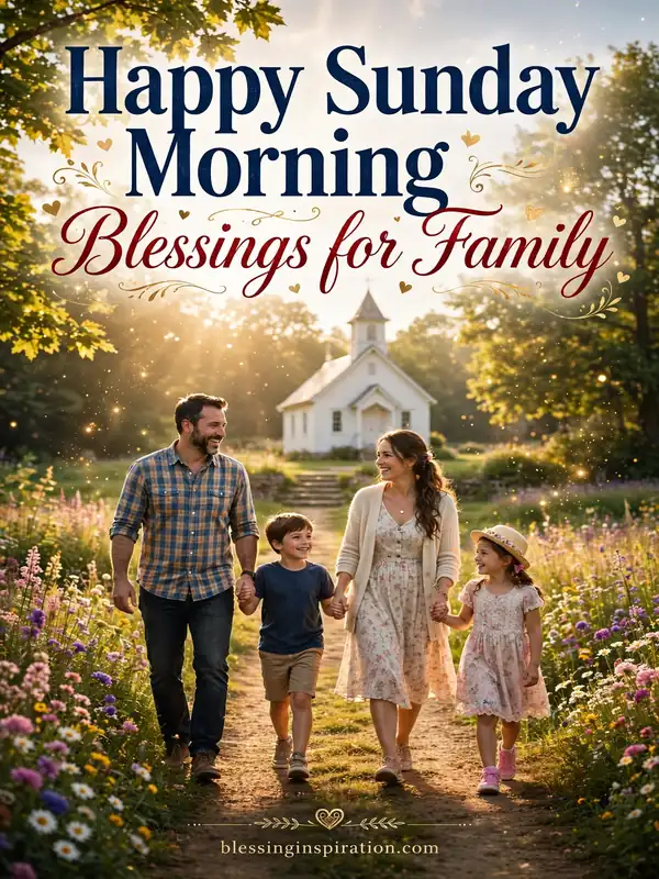 Happy Sunday Morning Blessings for Family