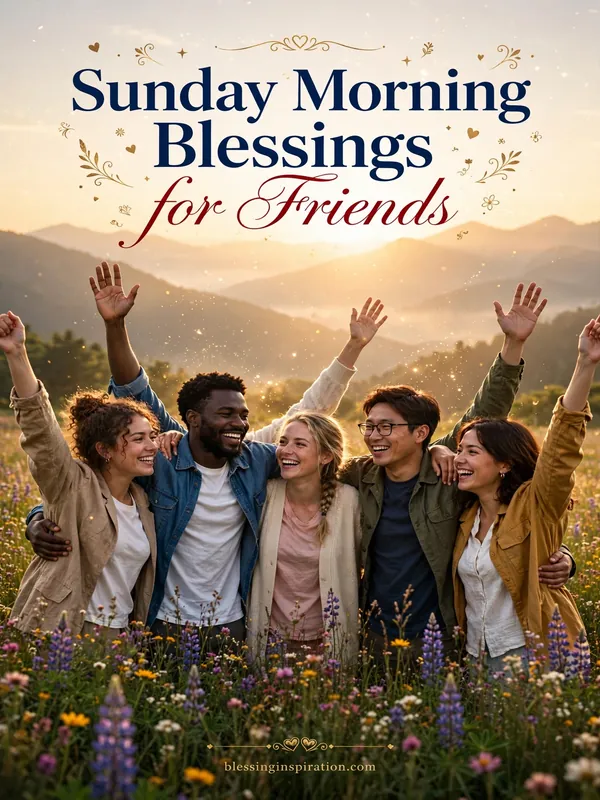 Sunday Morning Blessings for Friends