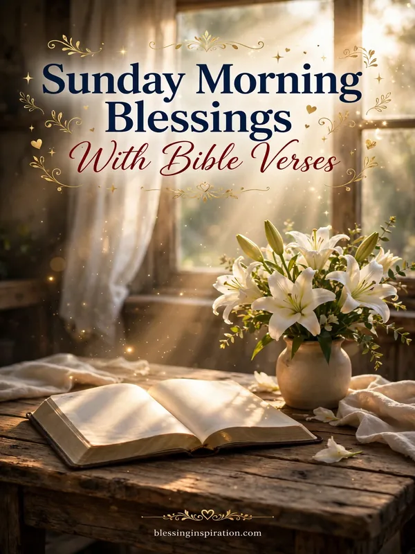 Sunday Morning Blessings With Bible Verses
