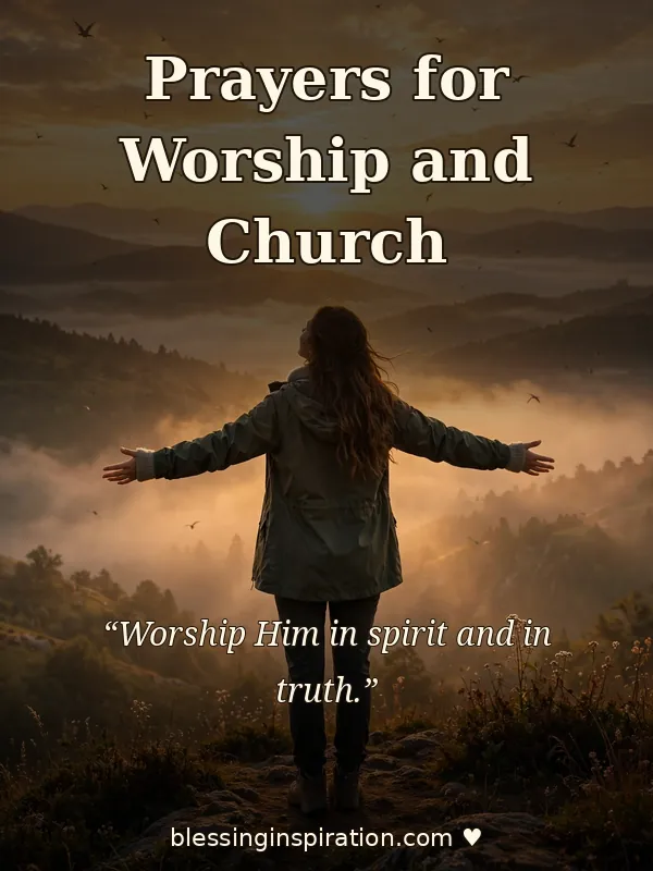 Prayers for Worship and Church