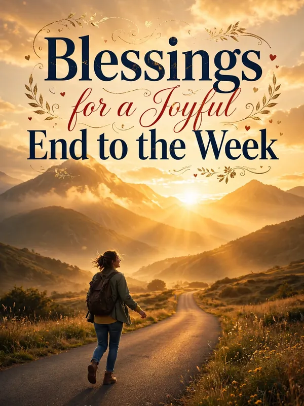 Blessings for a Joyful End to the Week