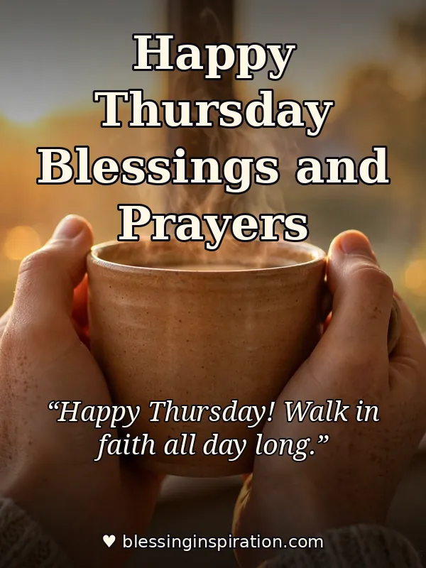 Thursday Morning Blessings and Prayers for Loved Ones