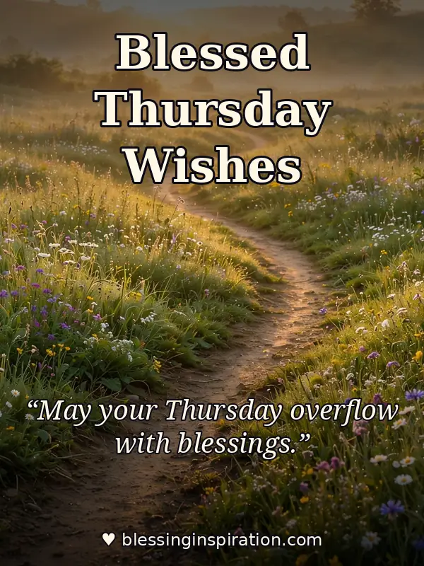 More Thursday Morning Blessings and Prayers