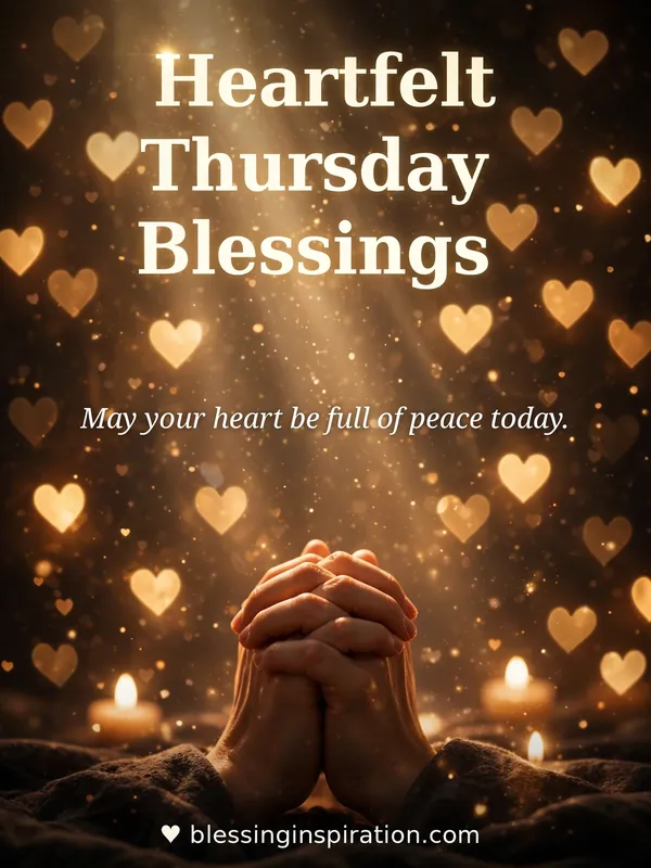 Heartfelt Thursday Blessings