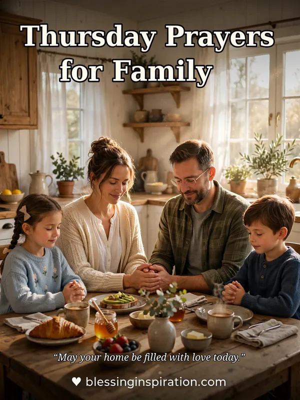 Thursday Prayers for Family