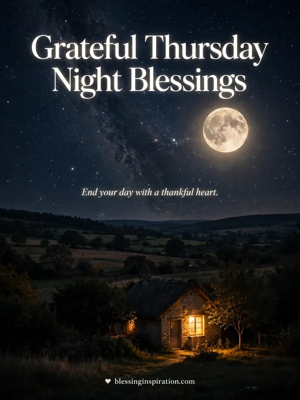 Grateful Thursday Night Blessings