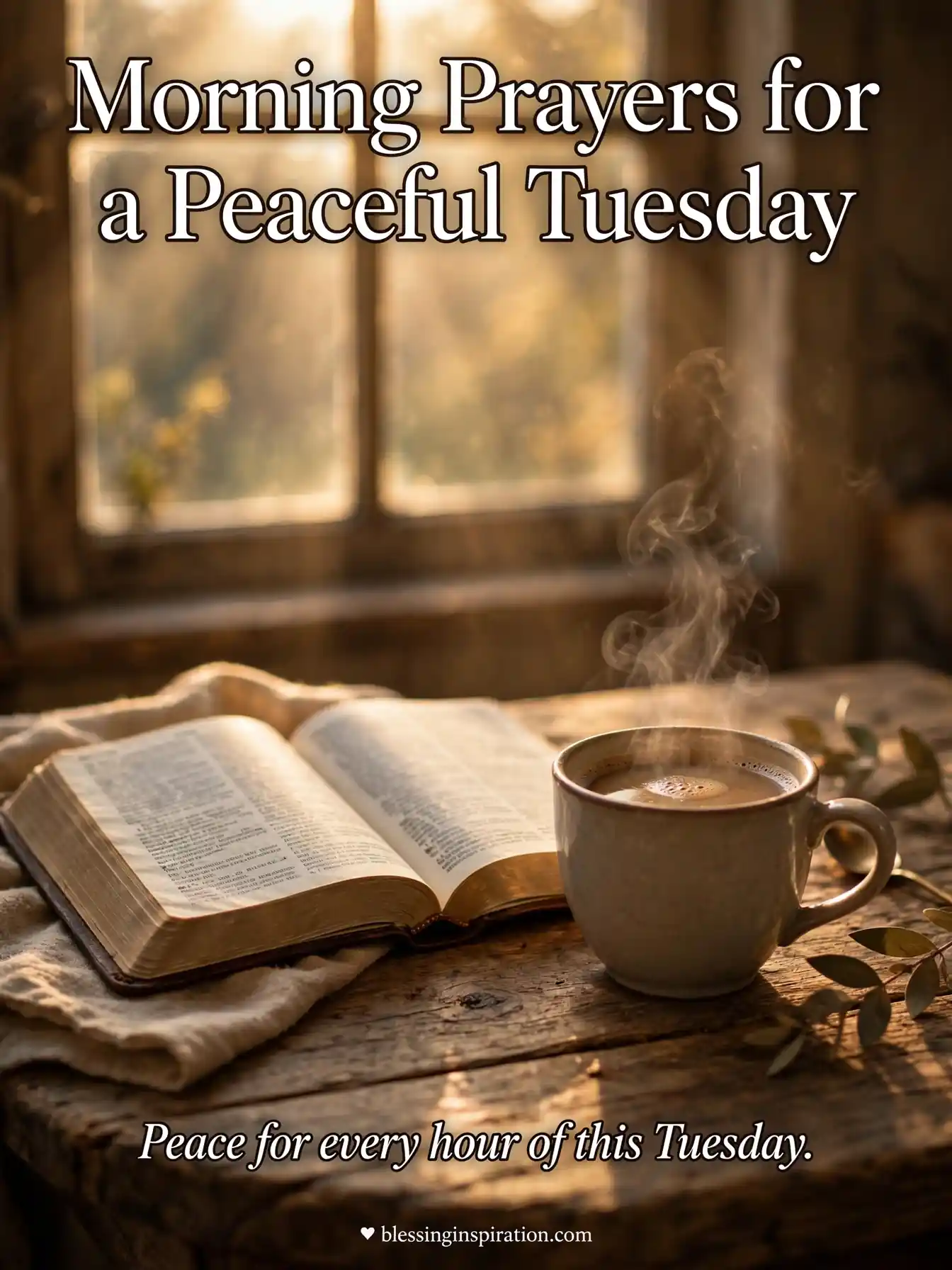 Morning Prayers for a Peaceful Tuesday