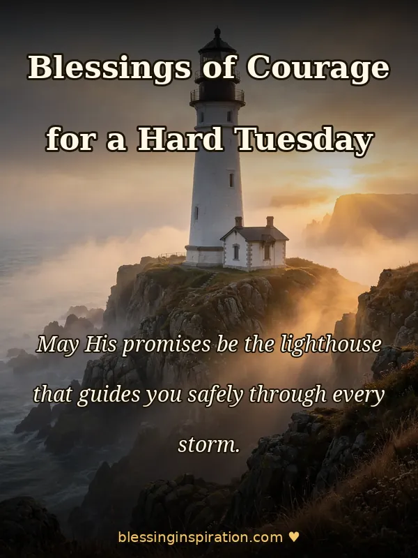 Blessings of Courage for a Hard Tuesday