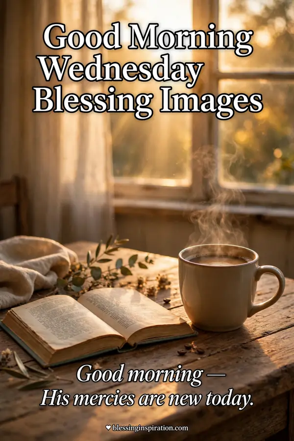 Good Morning Wednesday Blessing Images
