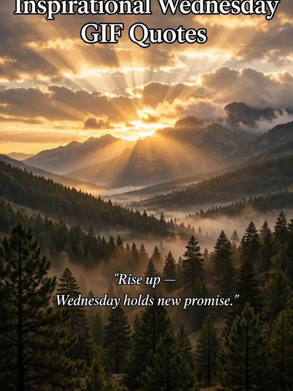 Inspirational Wednesday GIF Quotes