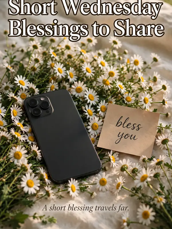 Short Wednesday Blessings to Share