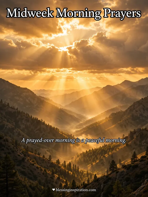 Midweek Morning Prayers