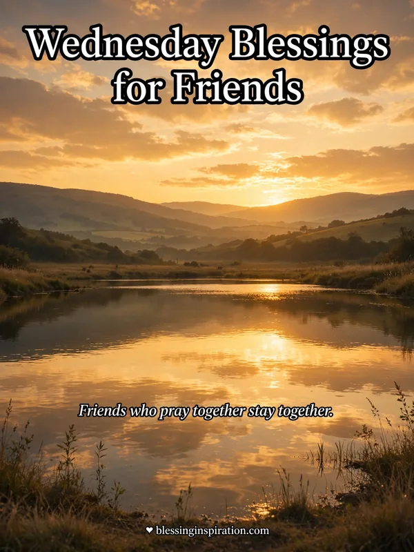 Wednesday Blessings for Friends